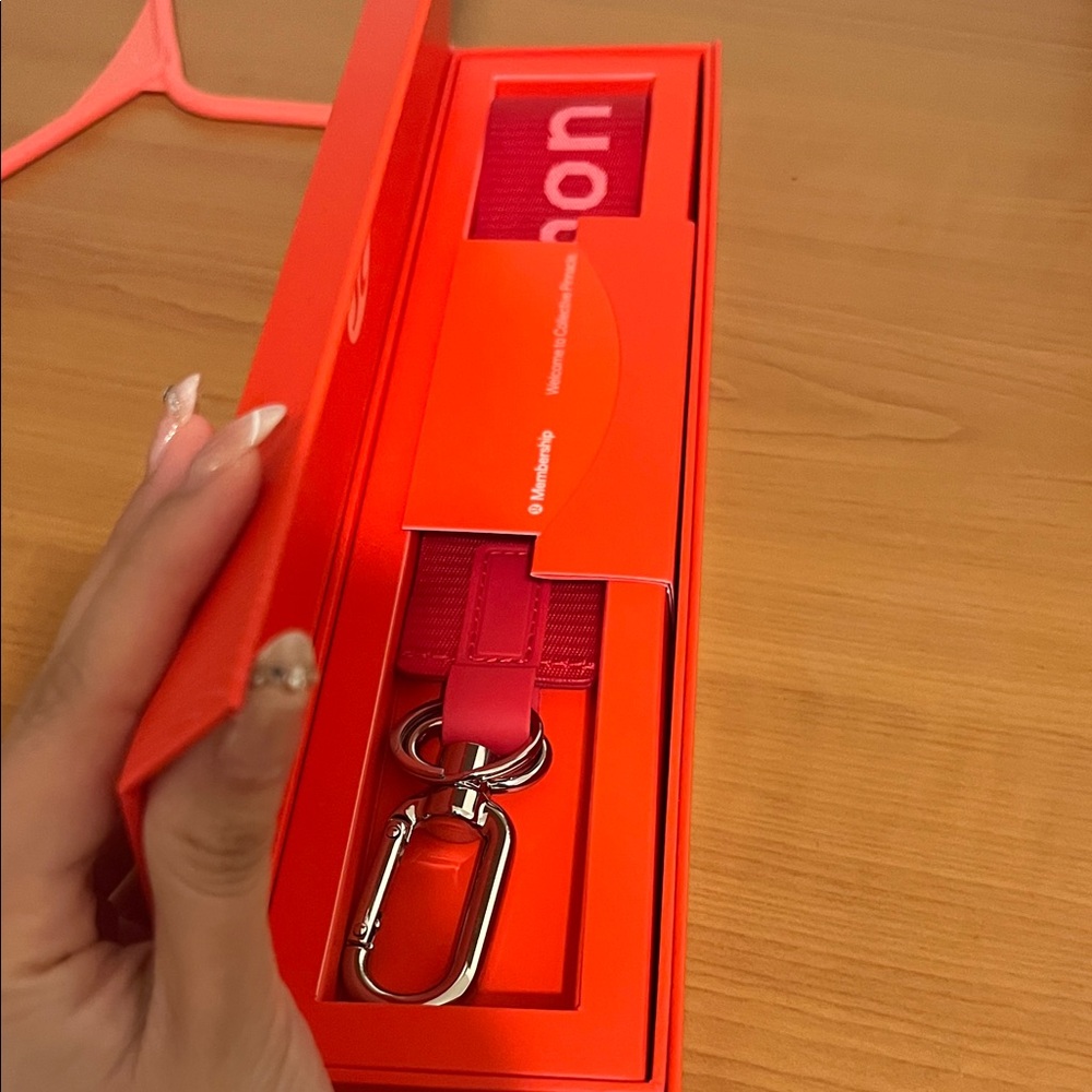 Lululemon Keychain Accessory